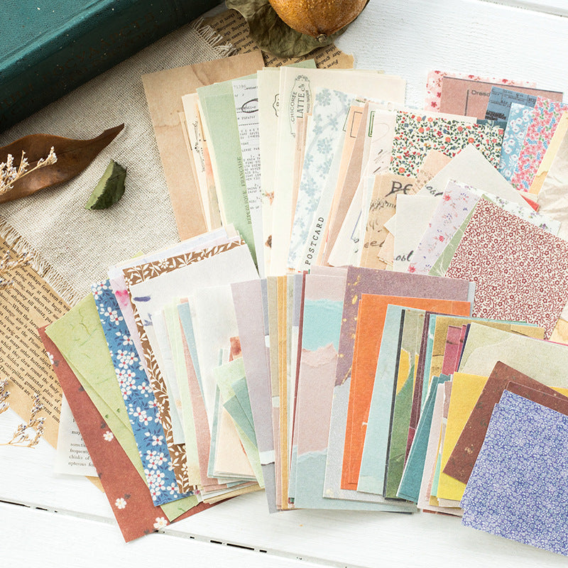 Village Garden Series Light Vintage Decorative Papers