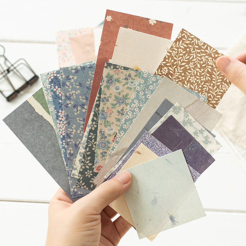 Village Garden Series Light Vintage Decorative Papers