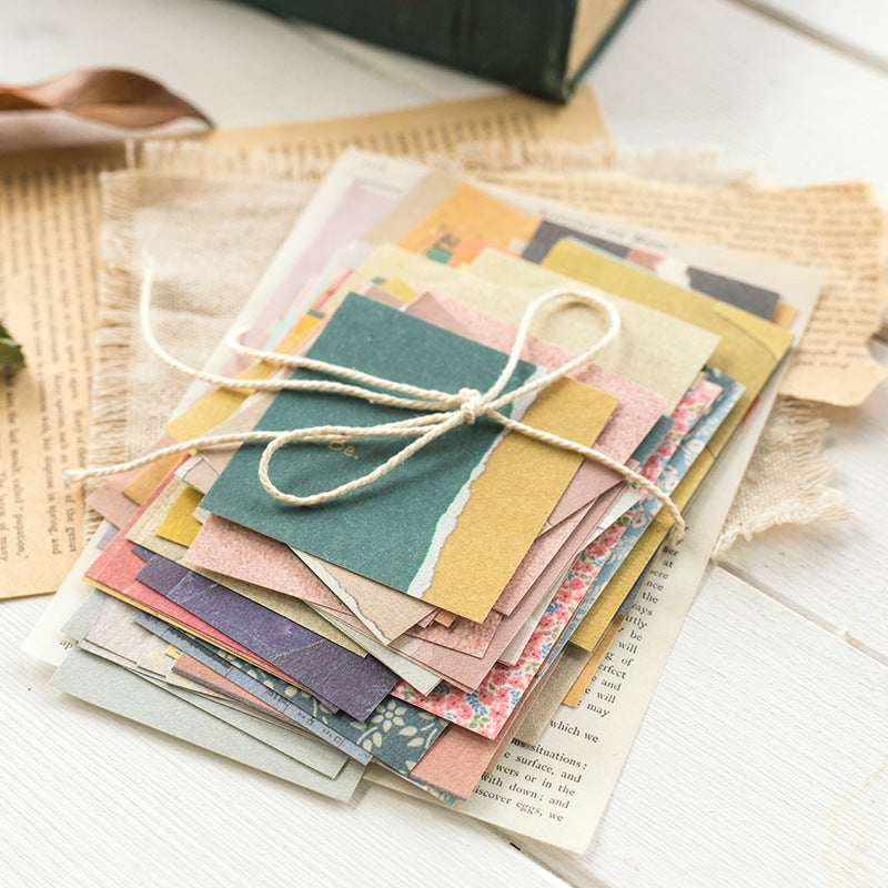 Village Garden Series Light Vintage Decorative Papers