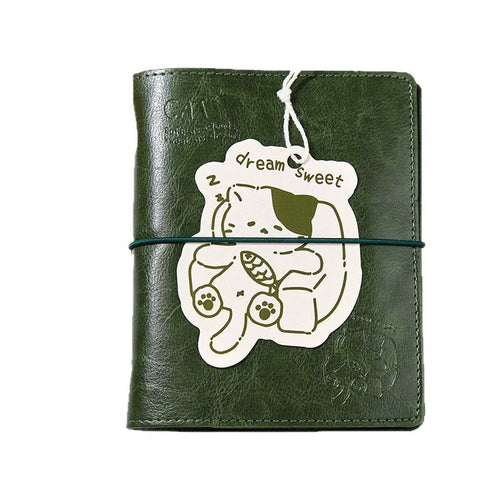 Adorable Cat Loose-Leaf Journal | A7 Size