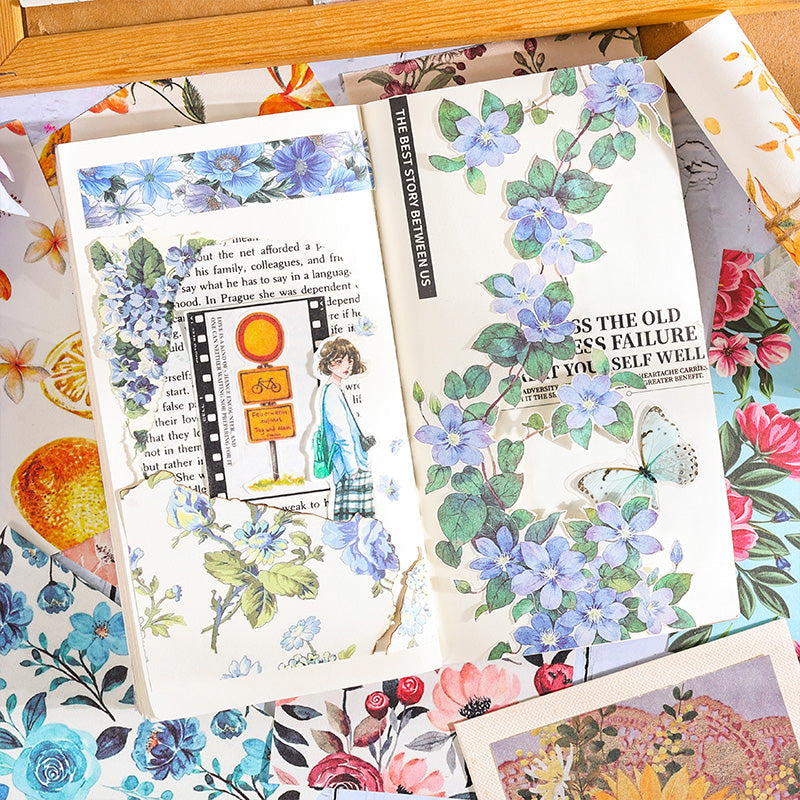 Morioka Garden Series Scrapbook Paper Book