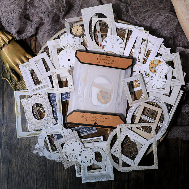 Vintage Dial Border Paper