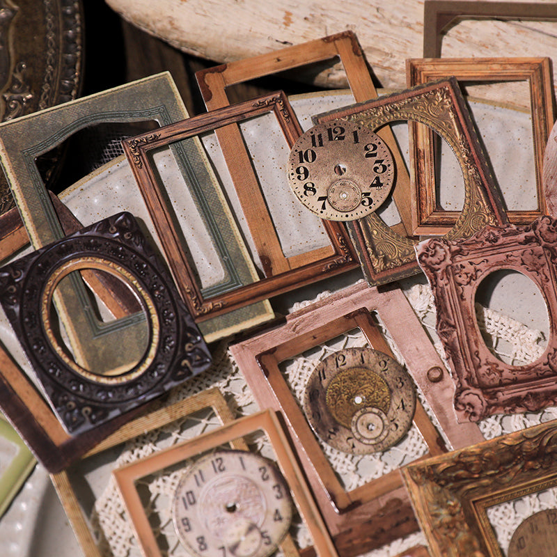 Vintage Dial Border Paper
