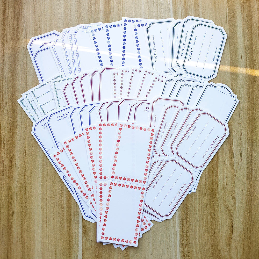 YANJI Basic Border Notepad Paper