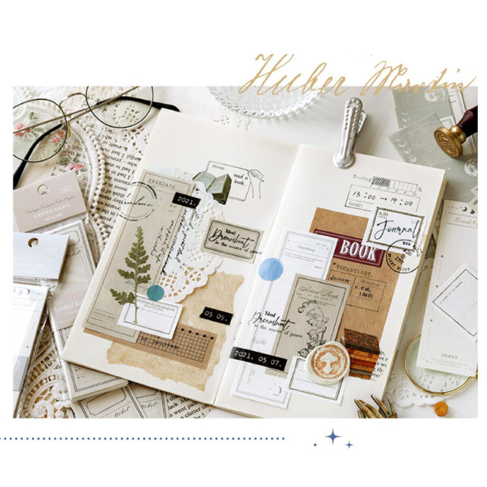 MOCARD Vintage Textured Memo Paper 30PCS