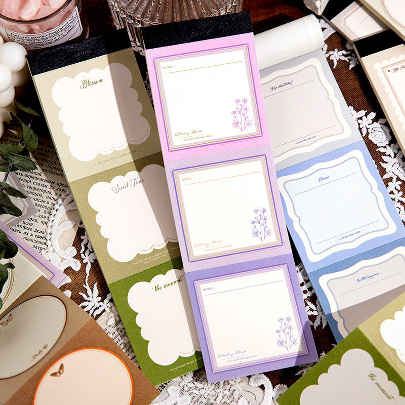 MGZC Time Hertz Decorative Notepad Paper
