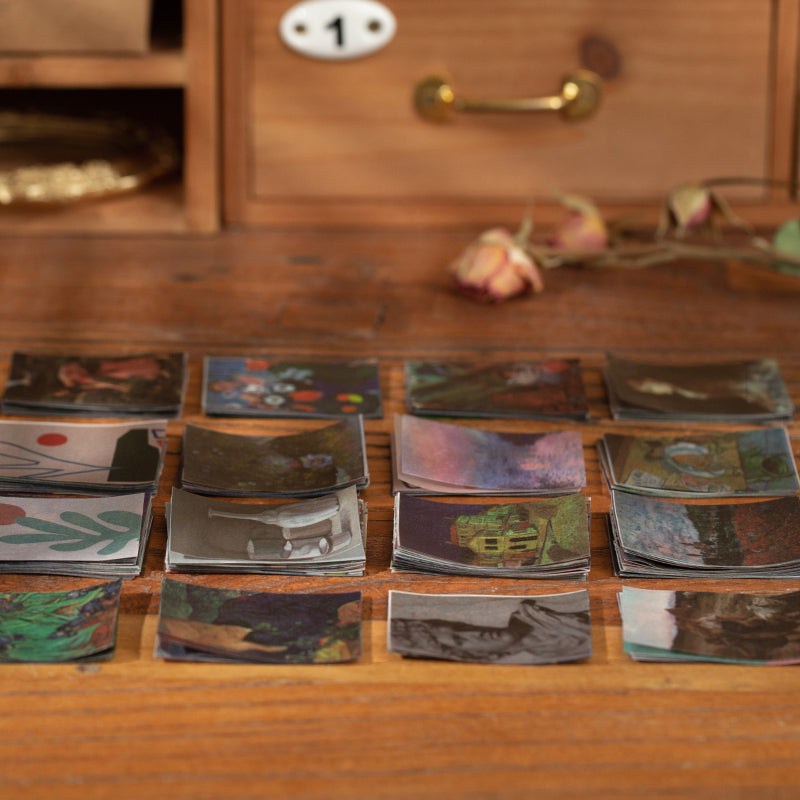 365 Mini Vintage-Style Journal Paper Set