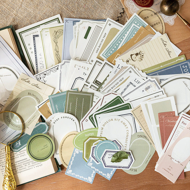 MOCARD Decorative Scrapbook Paper 100PCS