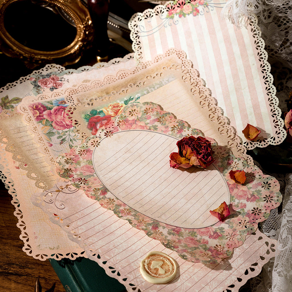 Retro Hollow Lace Papers