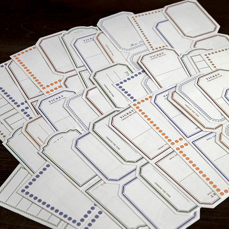 YANJI Basic Border Notepad Paper