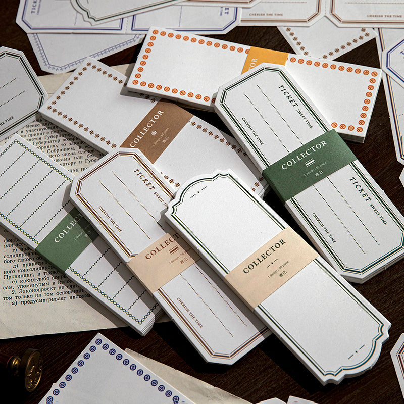 YANJI Basic Border Notepad Paper