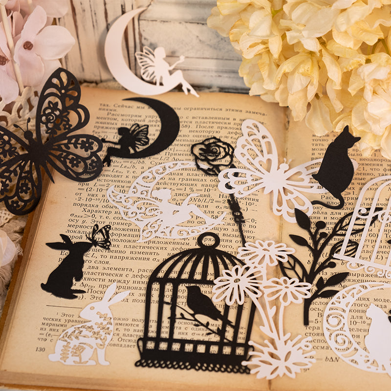 GOOD DAY Moonlight Variations Die Cut Scrapbook Papers